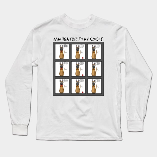 The Never Ending Cycle Long Sleeve T-Shirt by ArtsofAll